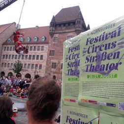 FeuerWer? beim 1.Nürnberger Festival für Circus und Straßentheater